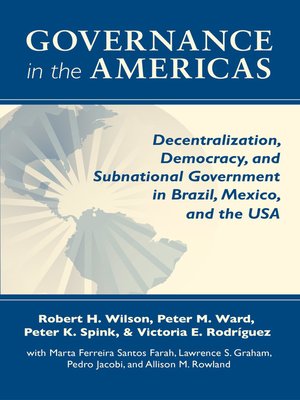 cover image of Governance in the Americas